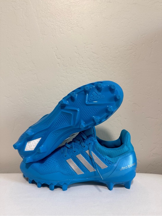 Adidas Ultraboost Cleat Solar Blue Silver Football Cleats JP7412 Mens Size 11.5 main image 7